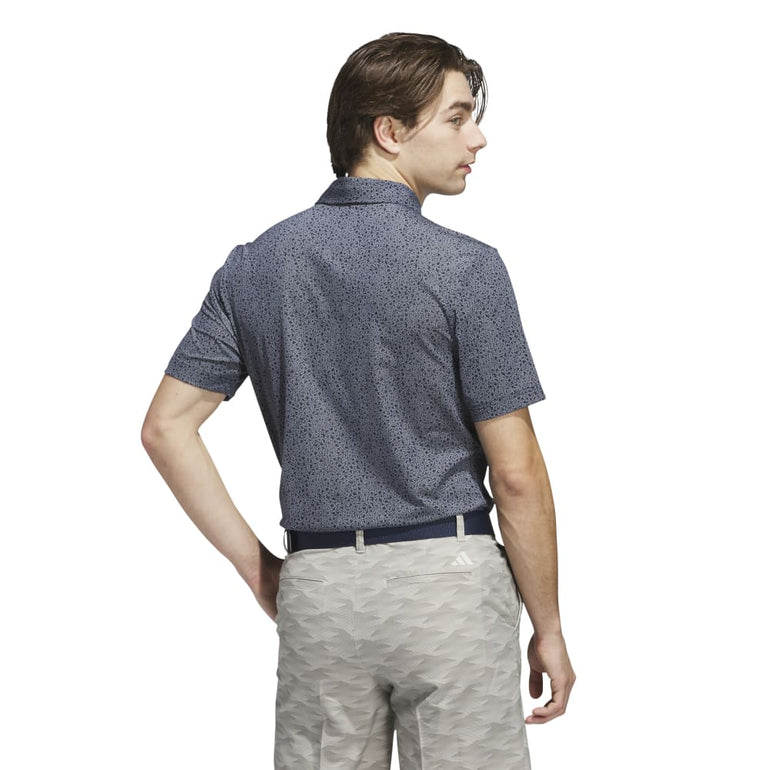 Adidas Men's Ultimate Mini Bunker Polo 25 - Collegiate Navy