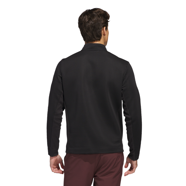 Adidas Men's Ultimate365 DWR Texture 1/4 Zip - Black