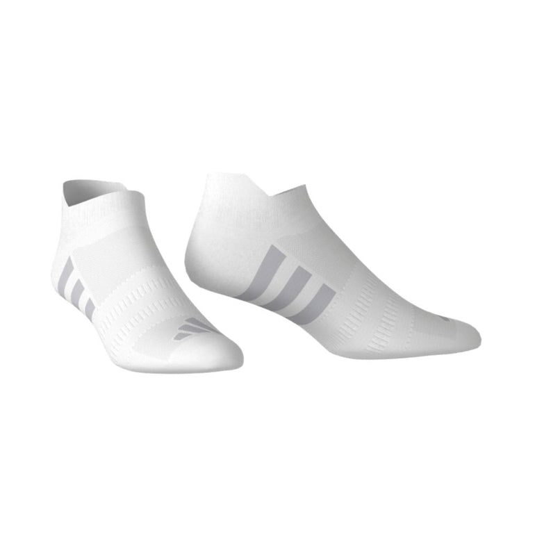 Adidas Men's Tour Performance Ankle Sock - White/Grey