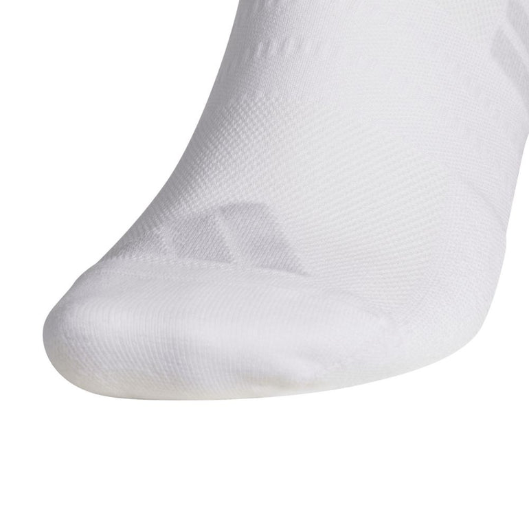 Adidas Men's Tour Performance Ankle Sock - White/Grey