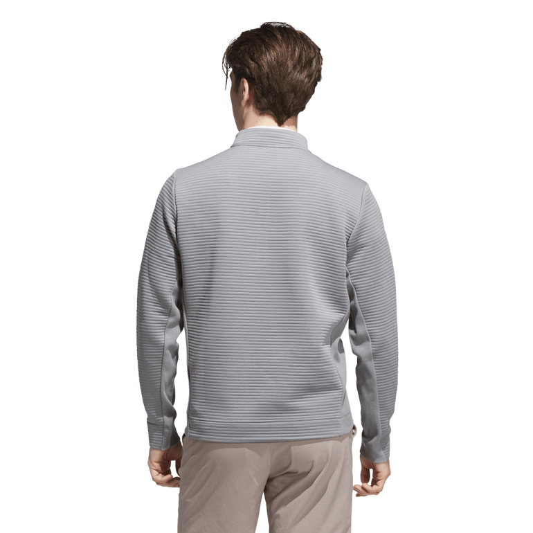 Adidas Men's Ultimate365 DWR Texture 1/4 Zip - Grey Three