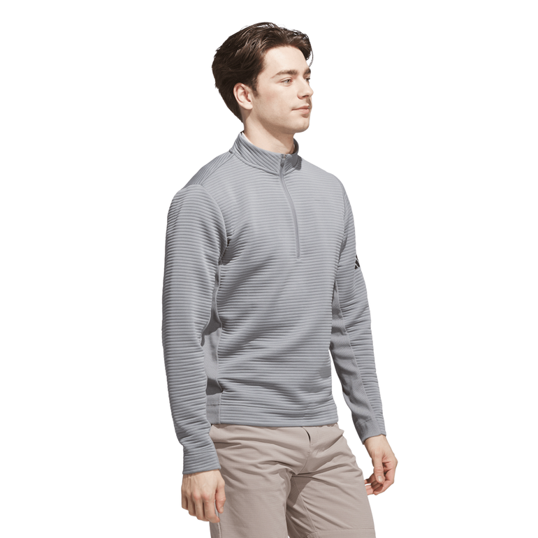 Adidas Men's Ultimate365 DWR Texture 1/4 Zip - Grey Three