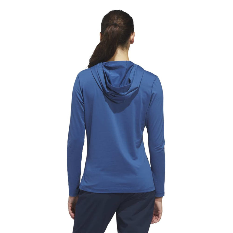 Adidas Women's Performance Hoodie - Dusty Petrol