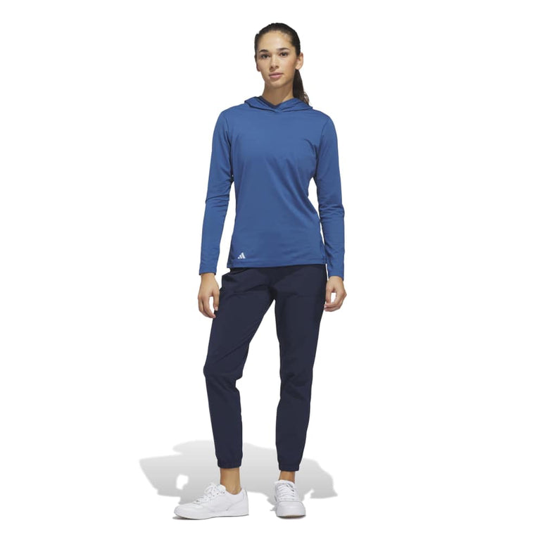 Adidas Women's Performance Hoodie - Dusty Petrol