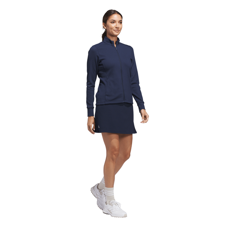 Adidas Women's Textured Jacket - Collegiate Navy