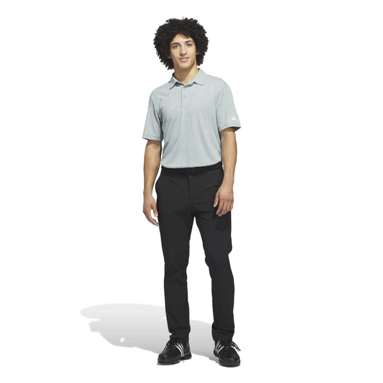 Adidas Men's Ultimate Textured Jacquard Polo