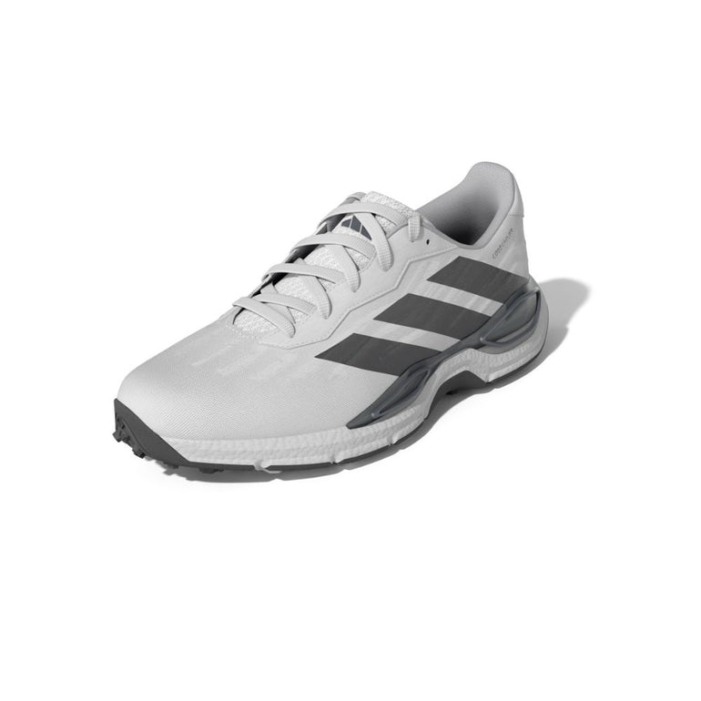 Adidas Men's Codechaos Spikeless Golf Shoe - White/Iron Men/Silver 26