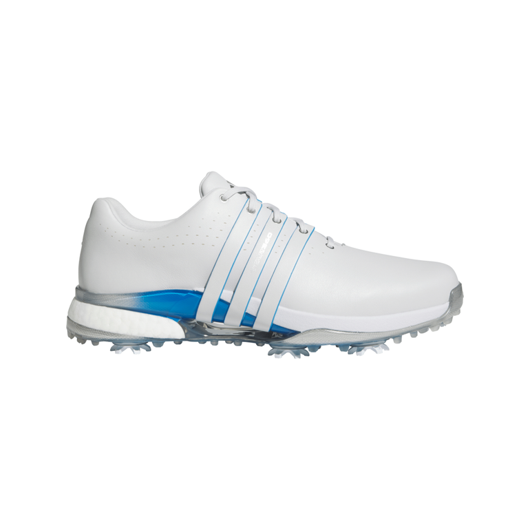 Adidas Men's Tour360 24 Spiked Golf Shoe - Grey/Silver/Blue