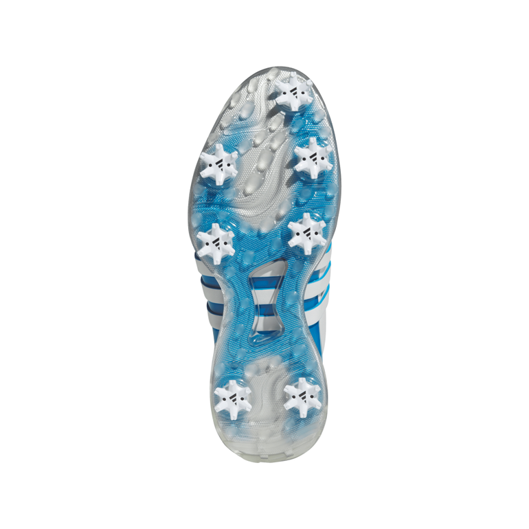 Adidas Men's Tour360 24 Spiked Golf Shoe - Grey/Silver/Blue