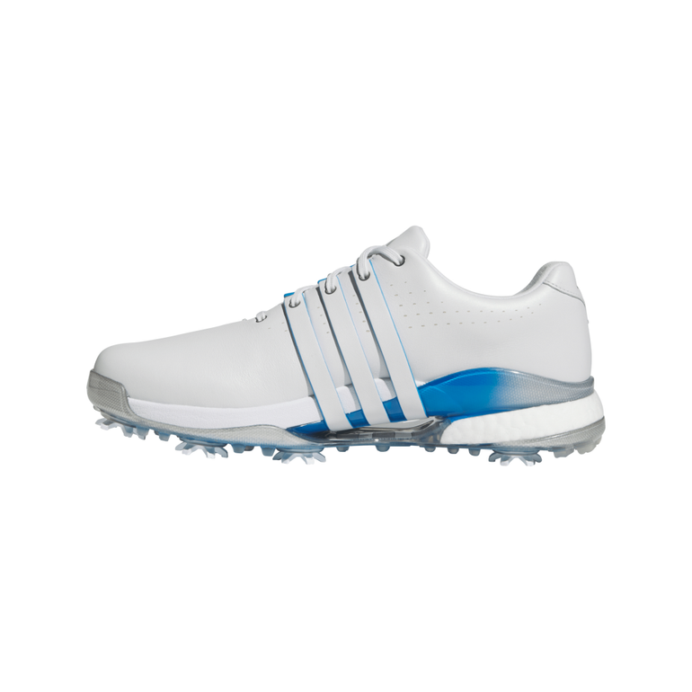 Adidas Men's Tour360 24 Spiked Golf Shoe - Grey/Silver/Blue