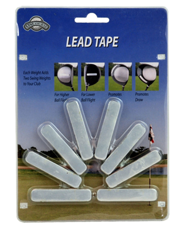 Golf Club Lead Tape - 3 Gram Strips