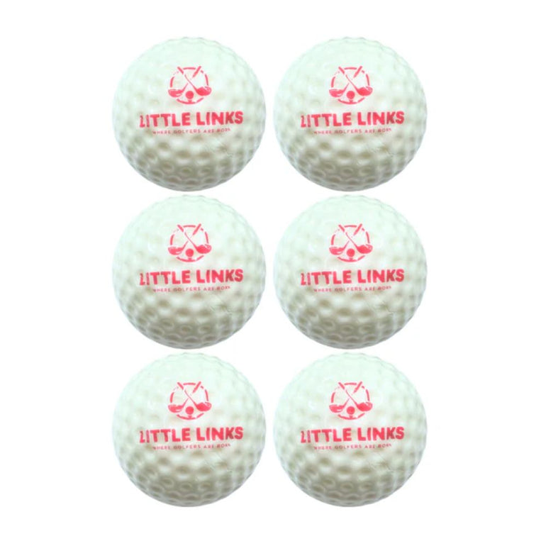 Little Links 6 Pack Oversized Foam Golf Balls