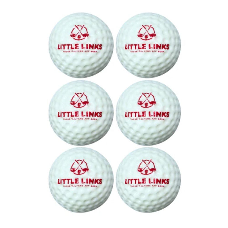 Little Links 6 Pack Oversized Foam Golf Balls