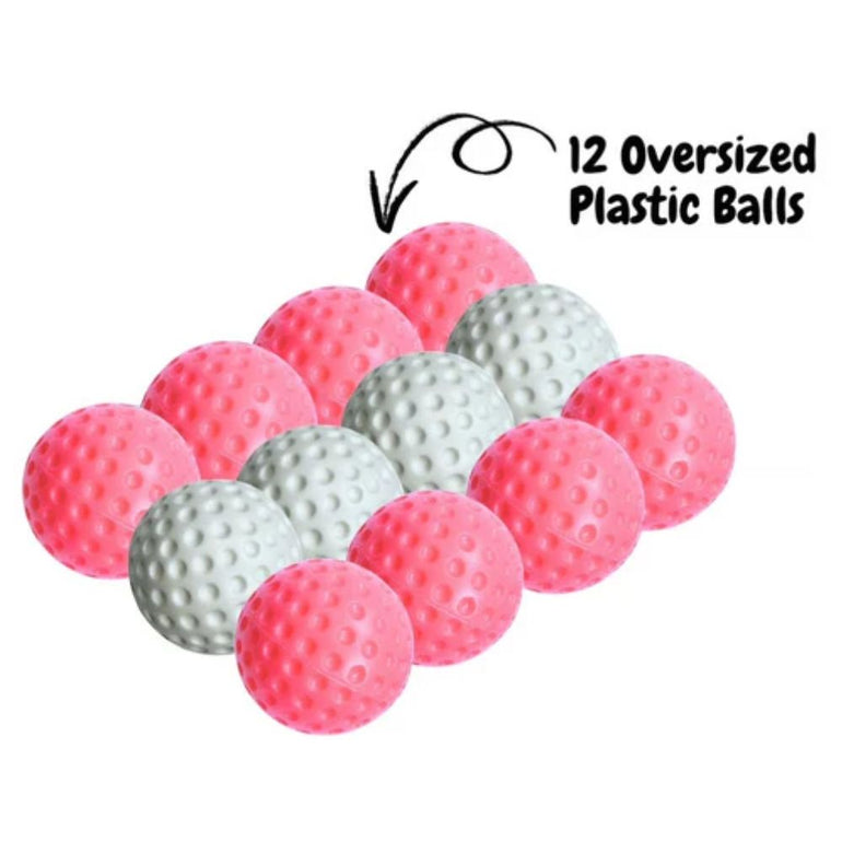 Little Links 12 Pack Oversized Plastic Golf Balls