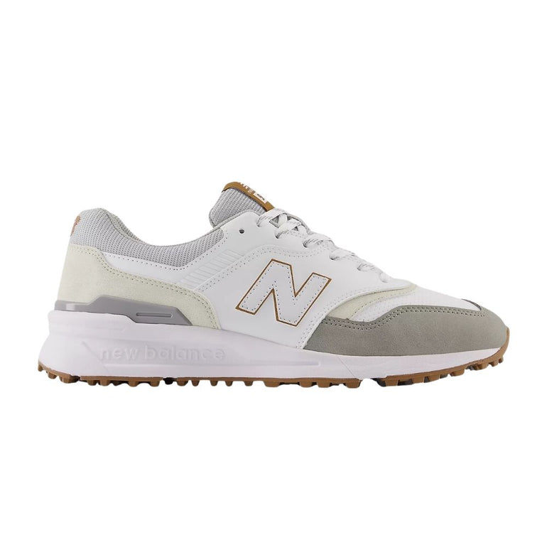 New Balance Men's 997 SL Golf Shoes - Light Grey