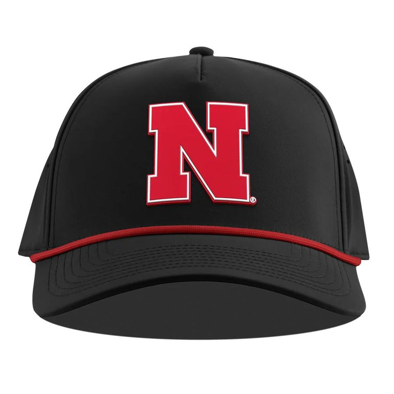 Branded Bills Nebraska Logo Curved Rope Hat