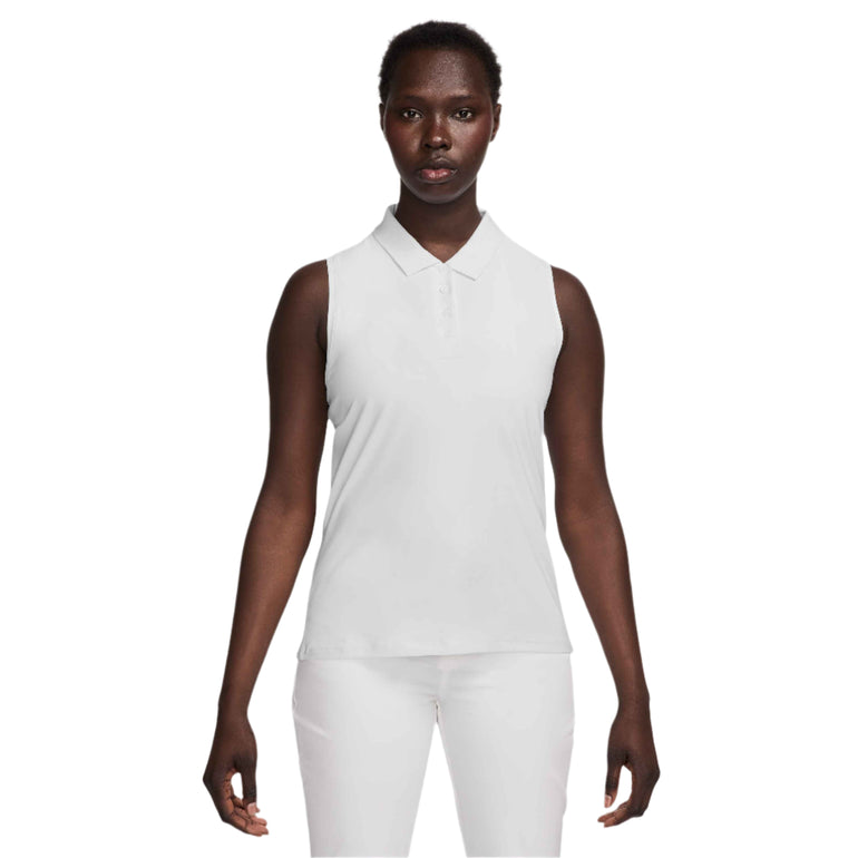Nike Women's Dri-Fit Victory Solid Sleeveless Polo 25