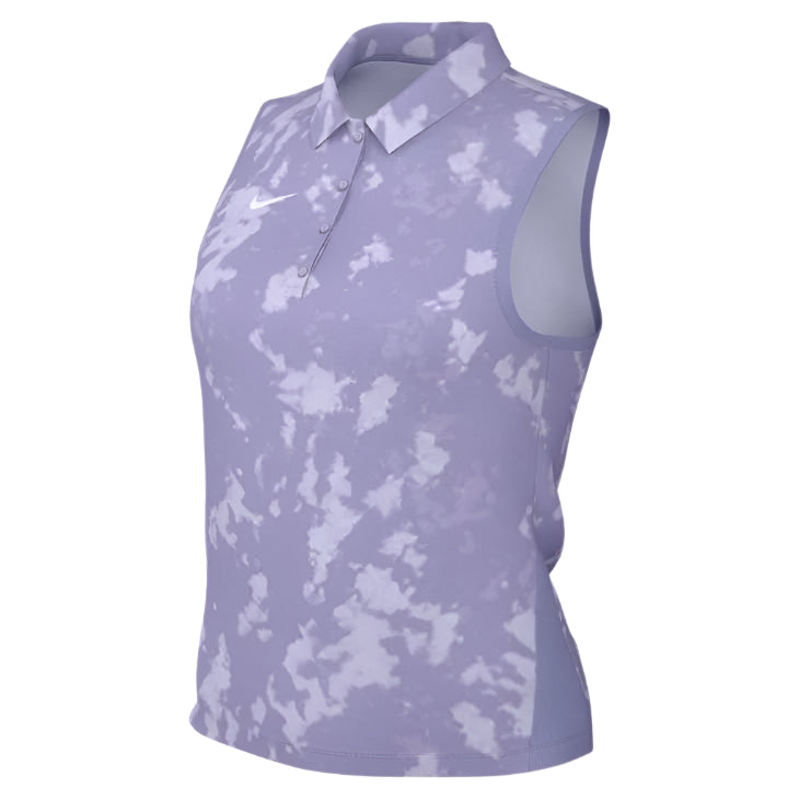 Nike Women's Dri-Fit Victory Print Sleeveless Polo 25