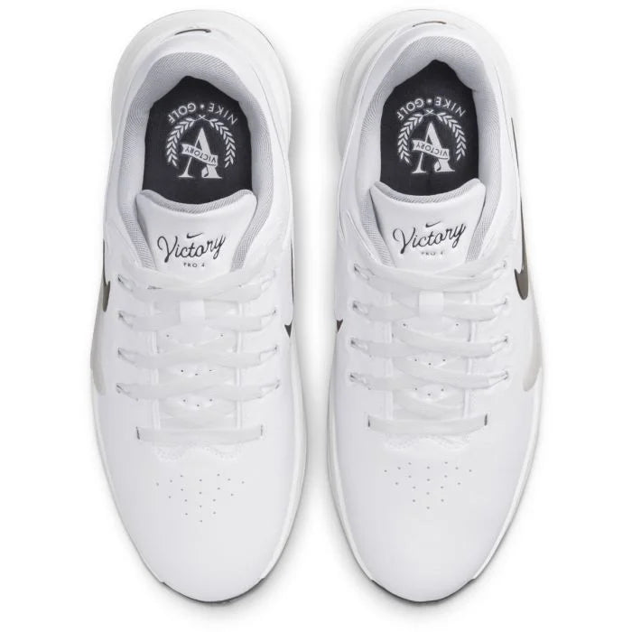 Nike Men's Victory Pro 4 Golf Shoes - White/Black/Photon Dust