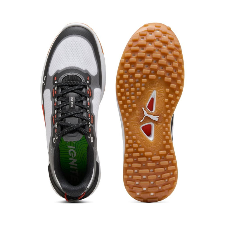 Puma Men's Ignite Elevate X Golf Shoe - Puma White/Black