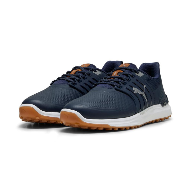 Puma Men's Ignite Elevate 2 Golf Shoe - Deep Navy/Puma Silver
