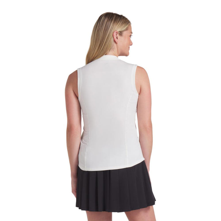 Puma Women's Aerlon Mock Sleeveless Polo