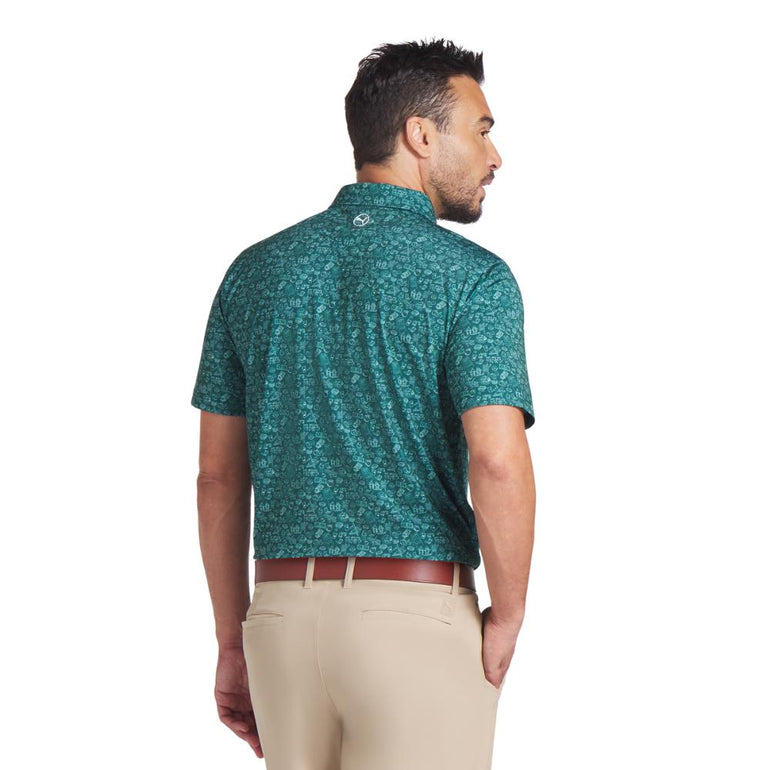 Puma Men's Mattr Peach Stand Polo