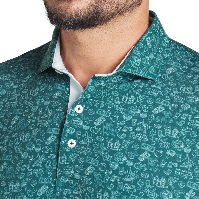 Puma Men's Mattr Peach Stand Polo