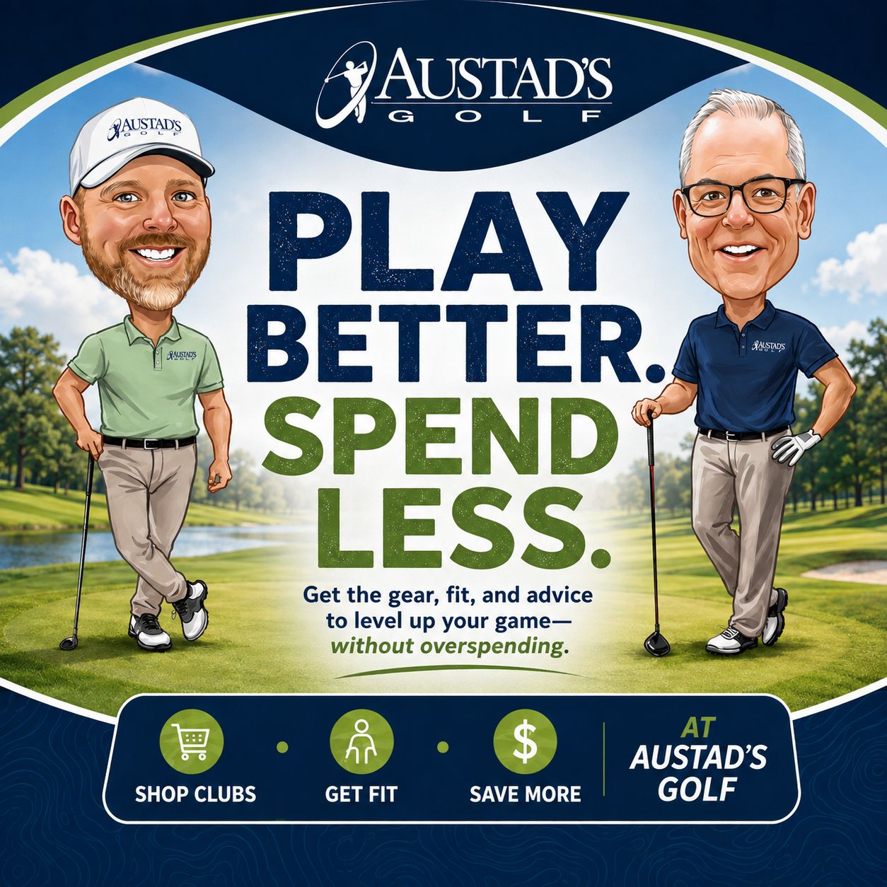 Golf Clubs, Balls, Shoes, Apparel and Equipment | Austad's Golf