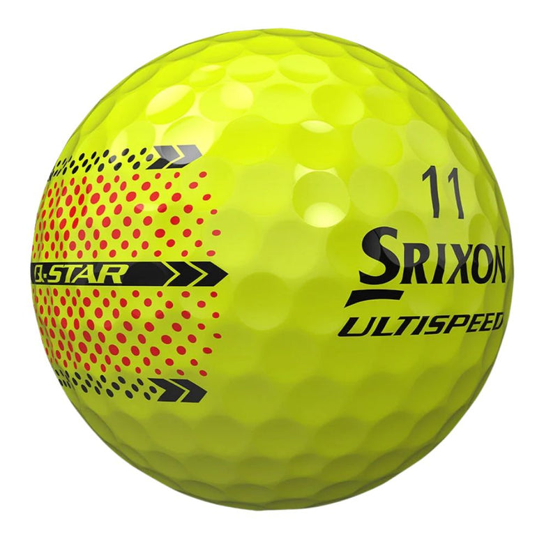 Srixon Q Star Ultispeed Trackline Golf Balls
