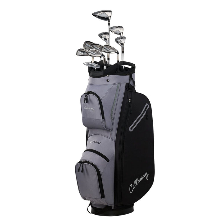 Callaway Women's REVA 11-Piece Complete Set With Black Cart Bag