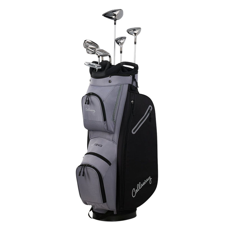 Callaway Women's REVA 8-Piece Complete Set With Black Cart Bag