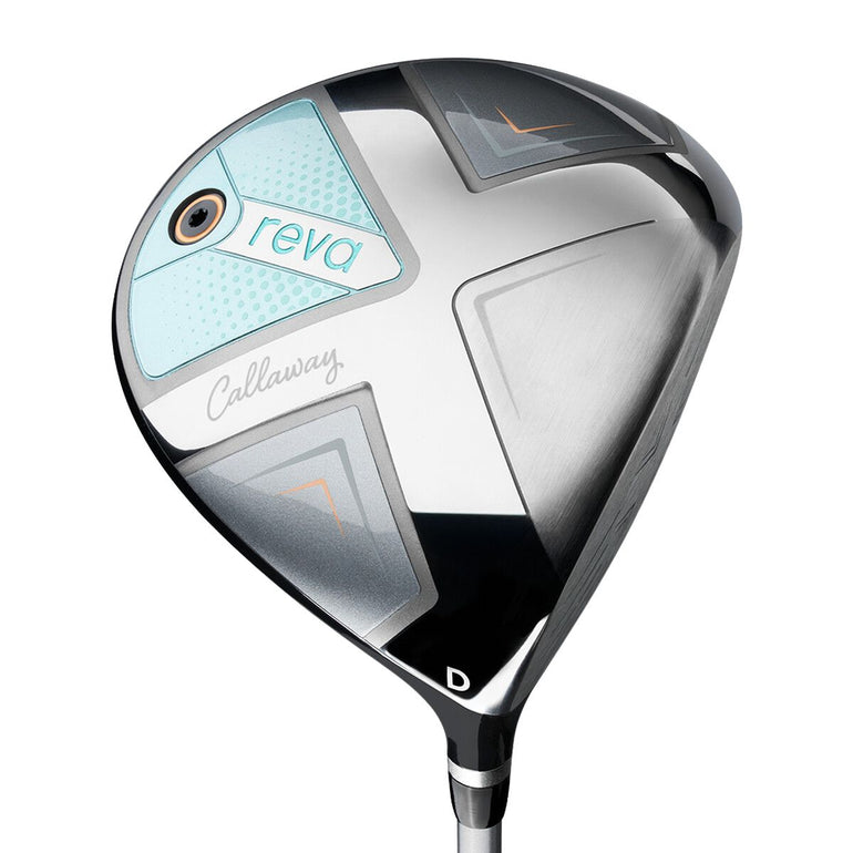 Callaway Women's REVA 11-Piece Complete Set With Peach/Surf Cart Bag