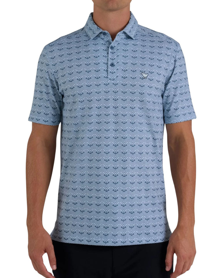 Bad Birdie Men's Ride The Waves Polo