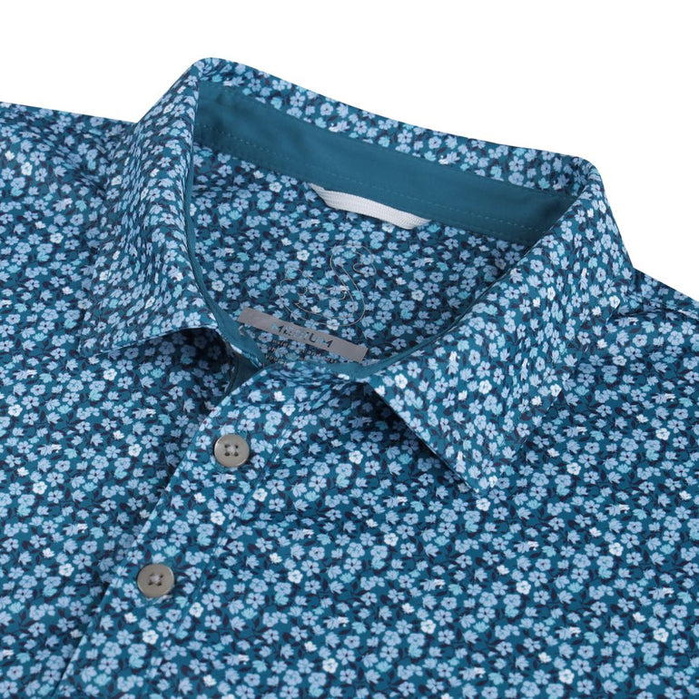 Swannies Men's Ridge Polo - Deep Lake