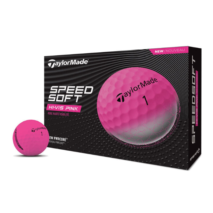 TaylorMade Speedsoft Pink Golf Balls