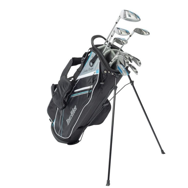 Tour Edge Women's TE-200 Lady Edge Complete Set With Stand Bag