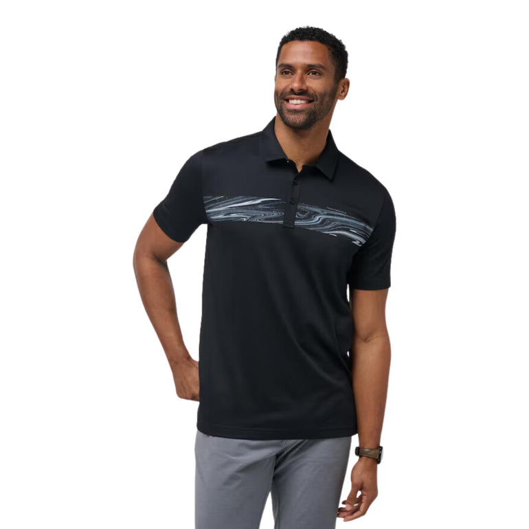 TravisMathew Men's Dark Waters Polo