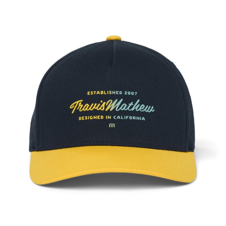 TravisMathew Men's Steep Slope Snapback Hat
