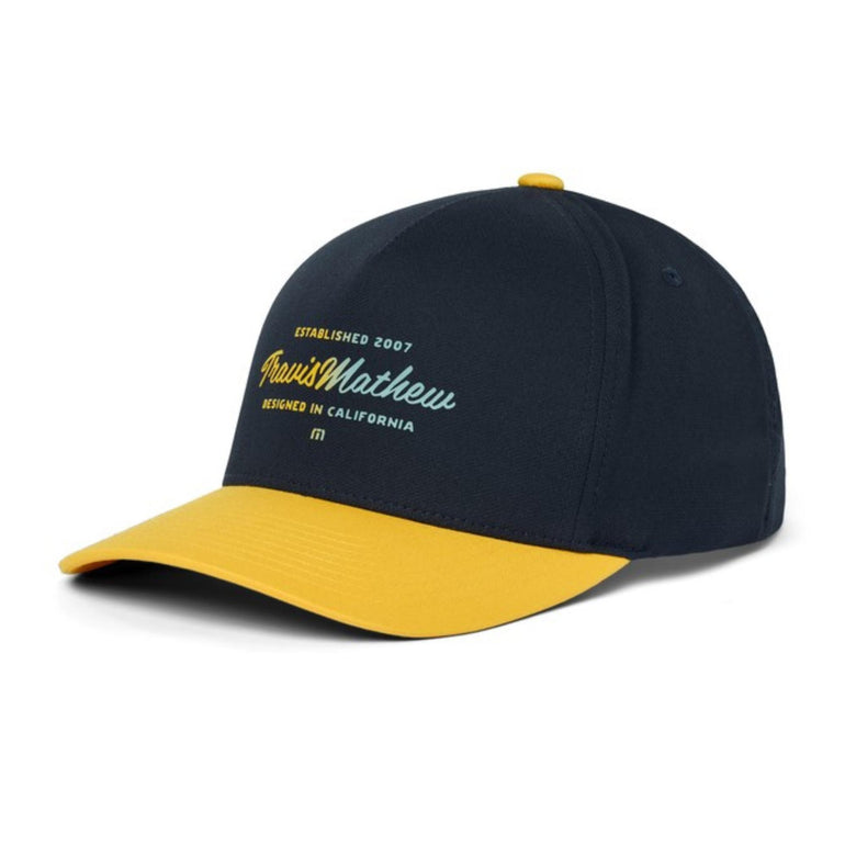 TravisMathew Men's Steep Slope Snapback Hat