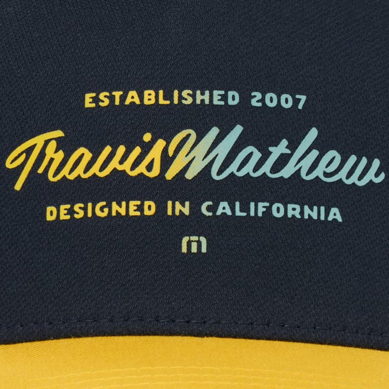 TravisMathew Men's Steep Slope Snapback Hat