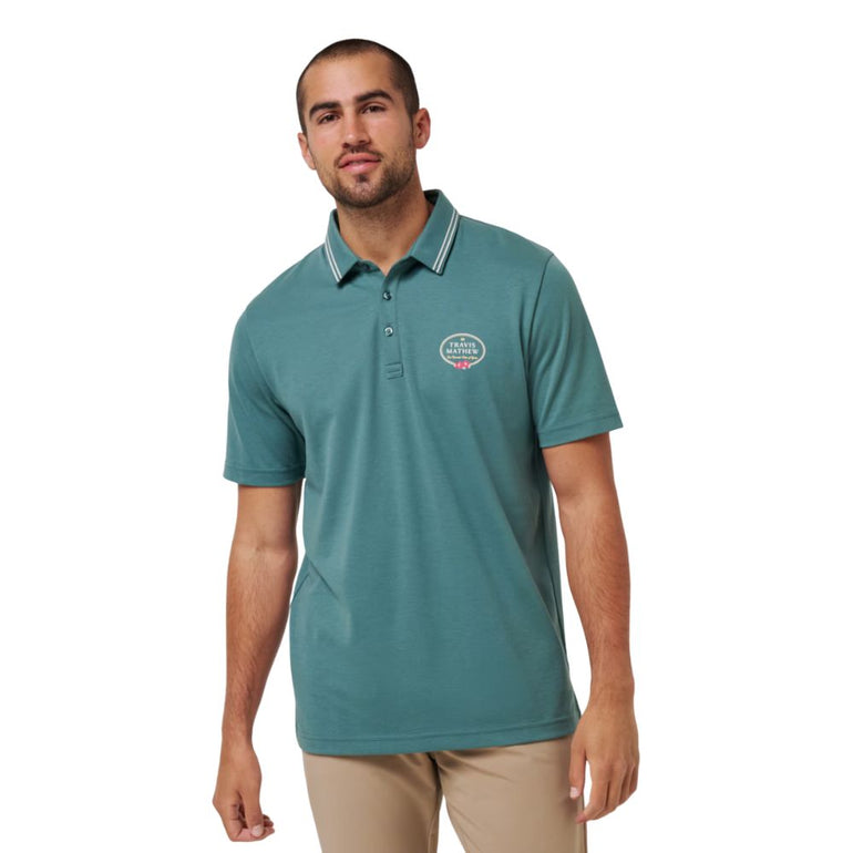 TravisMathew Men's Patron Parade Polo 25