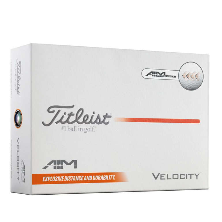 Titleist Velocity AIM Golf Ball 2026