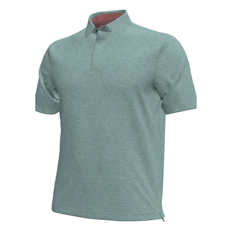 Under Armour Men's Aura Heather Polo 26 - Rack Green