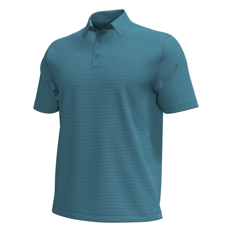 Under Armour Men's Aura Stripe Polo - Boundless Blue