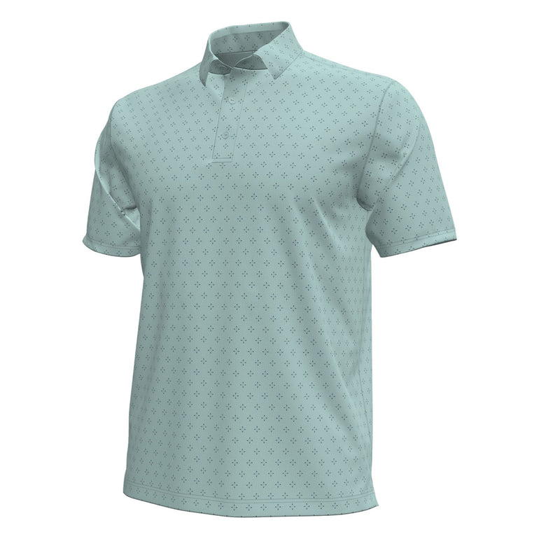 Under Armour Men's Micro Flower Dot Polo - Enamel