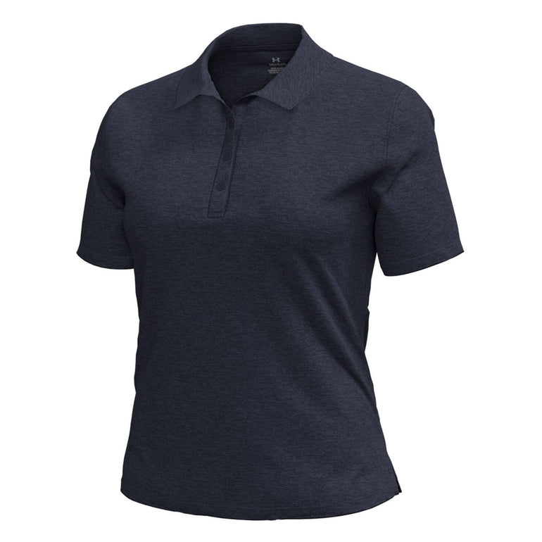 Under Armour Women's Aura Heather Short Sleeve Polo 26