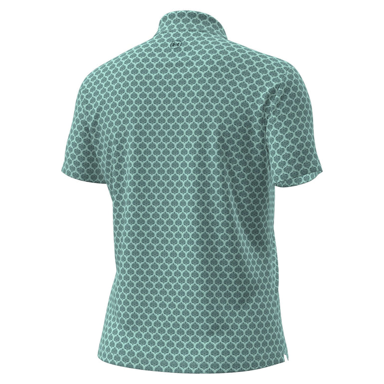 Under Armour Women's Drive Printed Short Sleeve Polo 26 - Refresh Mint