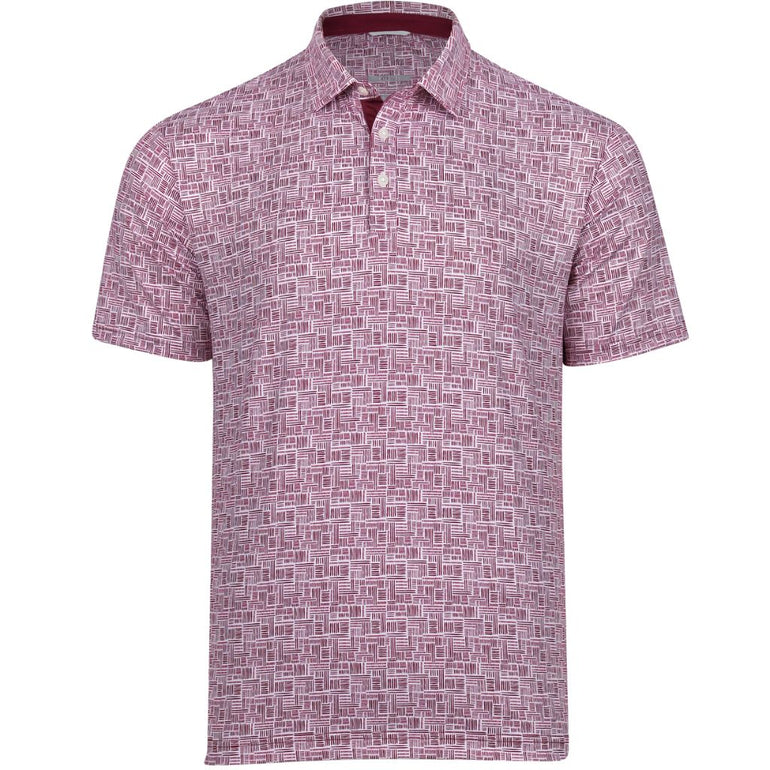 Swannies Men's Viva Polo - Berry