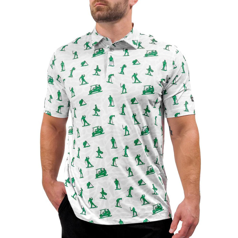 Waggle Men's Toy Golfers Polo 25